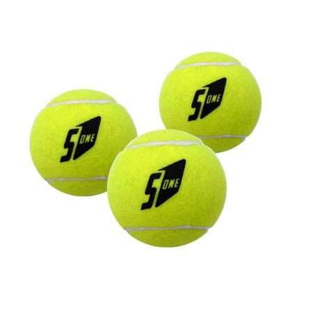 Confezione Busta 3 Palline da Tennis Allenamento Palla per Training Racchetta