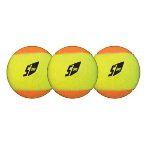 Confezione 3 Palline da Beach Tennis Palla Racchettoni Spiaggia Professionali