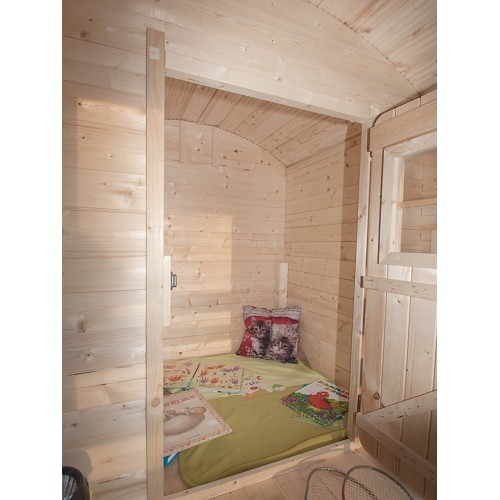 Casetta in Legno per Bambini Torretta Palafitta Scivolo Parco Giochi da Giardino