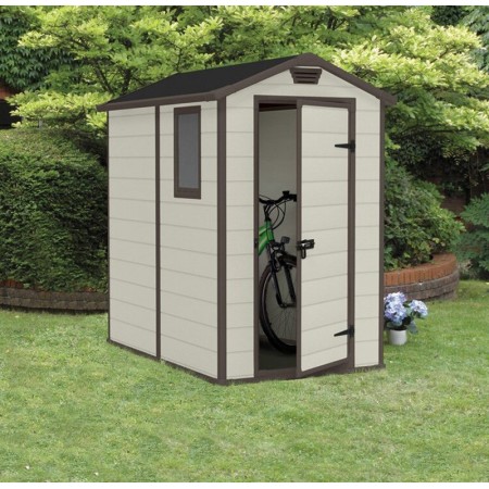 Keter Box per Esterno Armadio da Giardino Porta Attrezzi in Resina PVC Beige