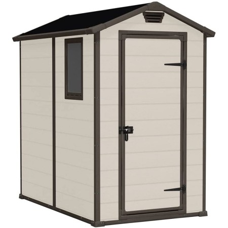 Keter Box per Esterno Armadio da Giardino Porta Attrezzi in Resina PVC Beige