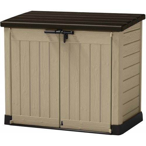 Keter Box per Esterno Resina Porta Attrezzi Lavoro Compatto da Giardino Armadio