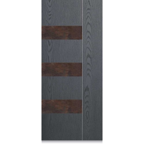 Rivestimento Esterno per Porta Blindata Pannello in Vetroresina con Inserti