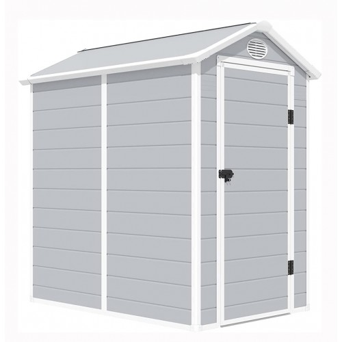 Rimessa per Attrezzi in Resina Capanno Ricovero Box Casetta Giardino Ripostiglio