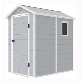 Rimessa per Attrezzi in Resina Capanno Ricovero Box Casetta Giardino Ripostiglio