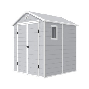 Casetta in Resina Rimessa per Attrezzi Capanno Ricovero Box Giardino Ripostiglio