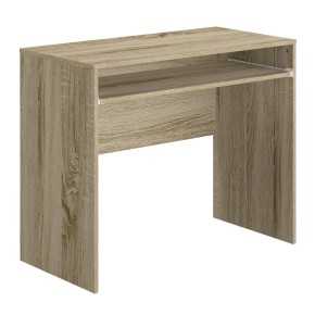 Scrivania Rovere 90 cm con Piano Estraibile PortaPc Tavolo Moderna Salvaspazio 2