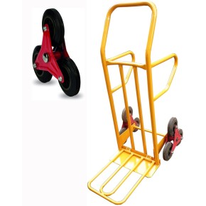 Carrello Portapacchi per Scale Trasporto 250 Kg Portatutto Bravetta con 3 Ruote 2