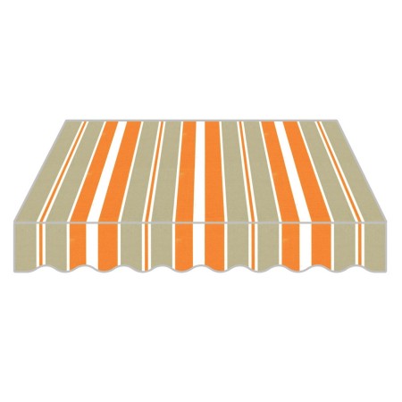 Tenda da Sole Arancio 295x250 con Bracci Retrattili Moderna da Esterno Balcone