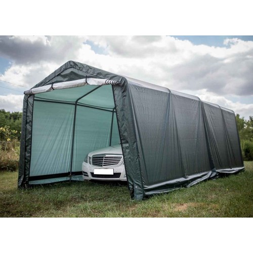 Carport Capanno Gazebo 3x6 Garage Rimessa per Attrezzi Posto Auto Impermeabile