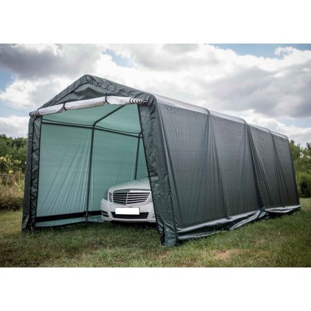 Carport Capanno Gazebo 3x6 Garage Rimessa per Attrezzi Posto Auto Impermeabile
