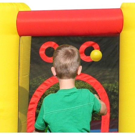 Castello Gonfiabile Gigante Bambini Gioco Scivolo Saltarello Tappeto Elastico