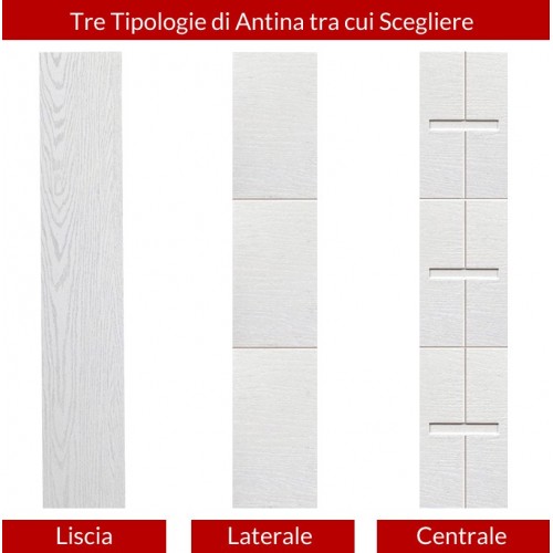 Portone Blindato Doppia Anta da Esterno con Pannello e Inserti in Alluminio