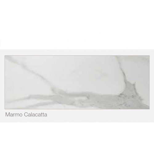 Mobile Madia 3 Ante 3 Cassetti Ossido Bianco Effetto Marmo Credenza da Soggiorno