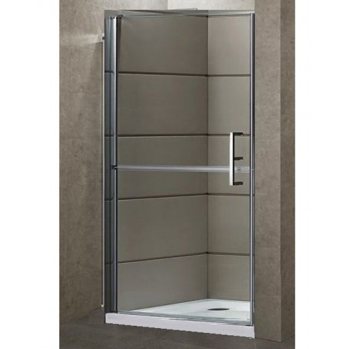 Box Doccia Nicchia 6 mm Anta Battente 70 80 90 100 Porta Parete Cristallo Vetro