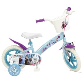 Bicicletta da Bambina 12 Pollici Frozen con Rotelle Bici Mountain Bike per Bimba