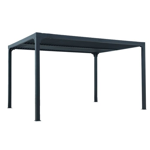 Pergola Bioclimatica 3.6x3 mt in Alluminio Gazebo da Giardino Terrazzo Pergolato