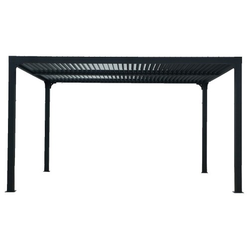 Pergola Bioclimatica 3.6x3 mt in Alluminio Gazebo da Giardino Terrazzo Pergolato