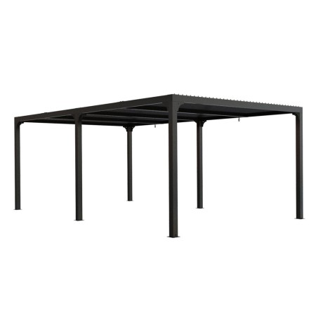 Pergola Bioclimatica 3.6x6 mt in Alluminio Gazebo da Giardino Terrazzo Pergolato