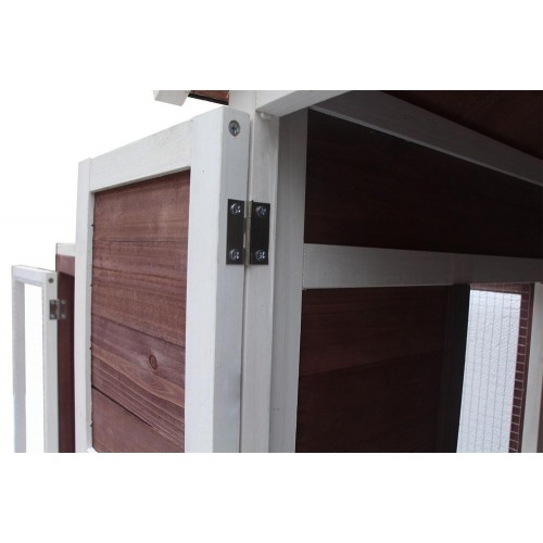 Pollaio Casetta in Legno 2 - 3 Galline Gabbia da Giardino Recinto Polli Volatili