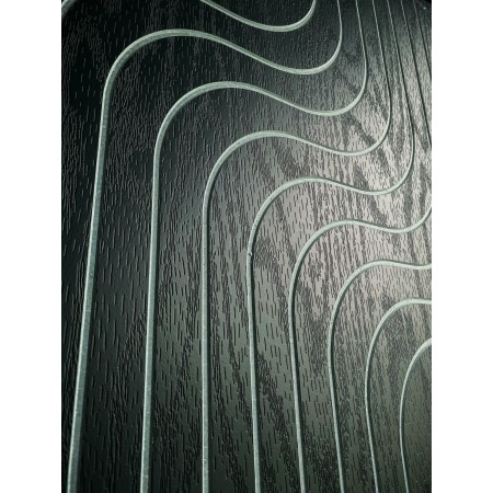 Pannello Flux per Porta Blindata in Vetroresina Grigio Architetto Simone Micheli