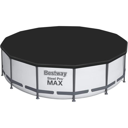 Piscina Bestway Rotonda fuoriterra 488x122 con Scaletta Filtro Acqua Pompa Frame