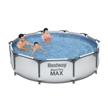 Piscina Rotonda Bestway 305x76 Esterna Fuori Terra Bambini con Pompa Filtro