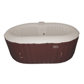 Piscina Spa 2 Posti Vasca Idromassaggio Gonfiabile Riscaldata Pompa da Giardino 2