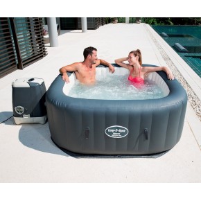 Piscina Idromassaggio Spa 180x180 Quadrata Acqua Riscaldata 4 6 Adulti Bestway 2