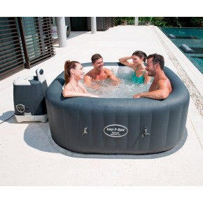 Piscina Idromassaggio Spa 180x180 Quadrata Acqua Riscaldata 4 6 Adulti Bestway