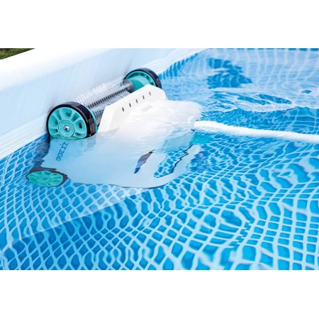 Aspiratore per Piscina Senza Filo Robot Pompa Filtro Fondo e Pareti Automatico