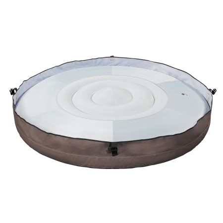 Piscina con Mobili Idromassaggio Spa 184x73 6 Persone Semi Rigida Rotonda