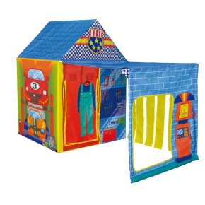 Tenda da Gioco per Bambini Officina Meccanico Casetta Bimbi Uso Interno Esterno 2