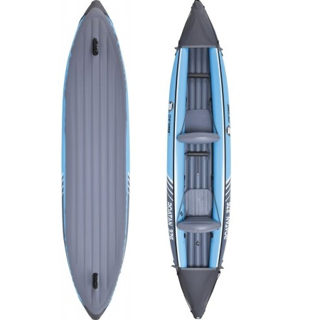 Kayak Zray Roatan 2 Posti Sedili Canoa Gonfiabile con Remi Pagaie Pompa Borsa