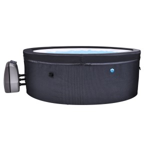 Piscina Idromassaggio Spa 156x70 Rotonda Acqua Riscaldata 4 Adulti Semi Rigida