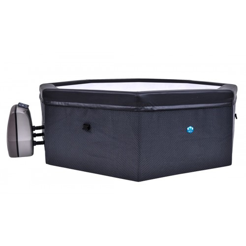 Piscina Vasca Idromassaggio Spa 193x73 6 Persone Filtro Riscaldata Semi Rigida