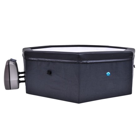 Piscina Vasca Idromassaggio Spa 193x73 6 Persone Filtro Riscaldata Semi Rigida