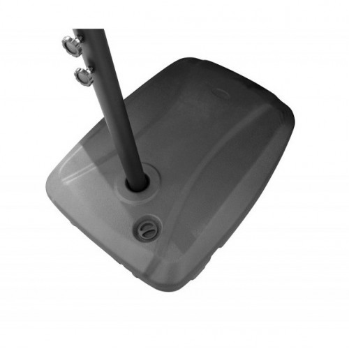 Ombrellone Impermeabile con Luci LED Palo Decentrato Braccio Laterale Retrattile
