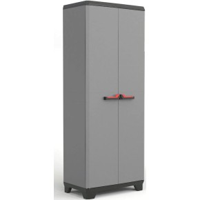 Keter Alto Armadio Grigio Multiuso da Esterno Ripostiglio Organizer Tuttopiani