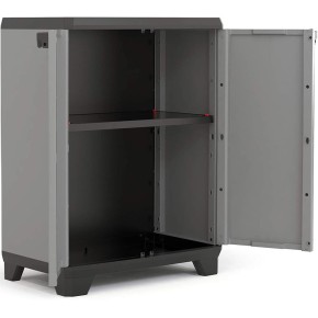 Armadio Keter Basso Garage 2 Ante 90 cm Balcone da Esterno Veranda Multifunzione 2