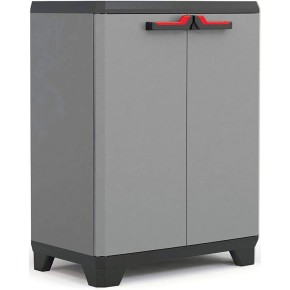 Armadio Keter Basso Garage 2 Ante 90 cm Balcone da Esterno Veranda Multifunzione
