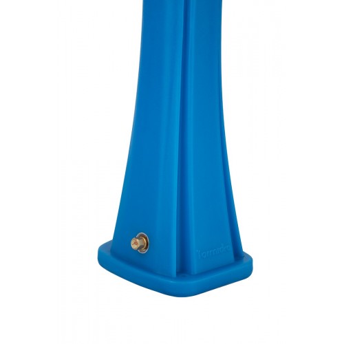 Doccia Riscaldamento Solare 28 litri Blu da Giardino Miscelatore Esterno Piscina