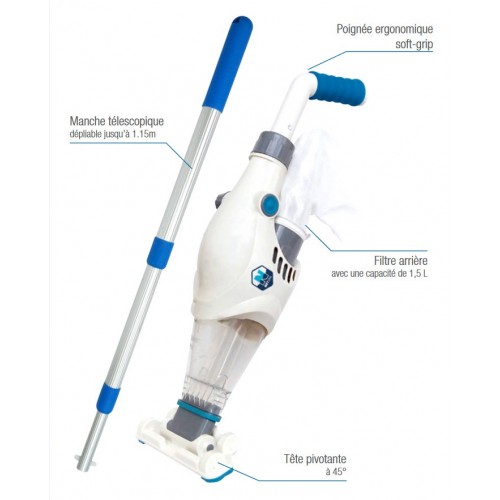 Robot Pulisci Piscina Fuori Terra per Spa Robottino Pulitore Aspiratore Pulizia