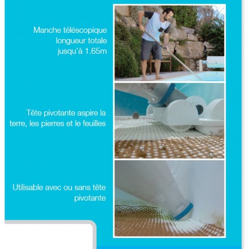 Robot Pulisci Piscina Fuori Terra per Spa Robottino Pulitore Aspiratore Pulizia
