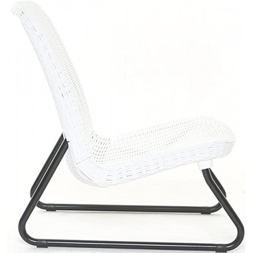 Salottino Bianco da Esterno Resina 2 Posti Economico Interno Tavolino Poltrone