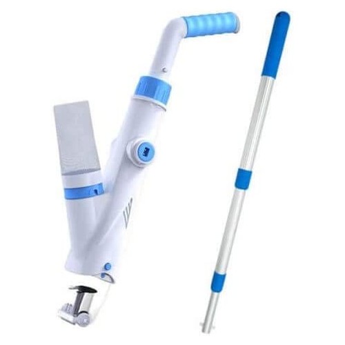 Robot Pulitore Aspiratore a Batteria Pulizia Piscina Fuori Terra Spa Senza Fili