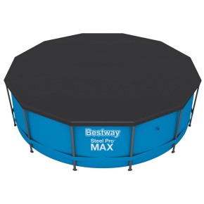 Telo Copertura per Piscina Frame Rotonda Diametro 460 cm Bestway Drenaggio