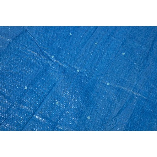Telo per Piscina Fuori Terra Rettangolare 259x170 con Elastico Drenante Pvc