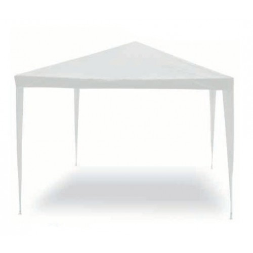 Gazebo Bianco Smontabile 3x3 mt Struttura Acciaio Ombreggiante Giardino Esterno