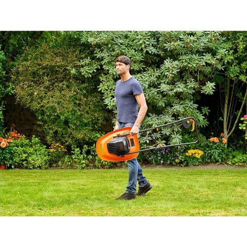 Tosaerba Elettrico a Cuscino Aria Giardino 1200 a Filo Black Decker Taglia Prato